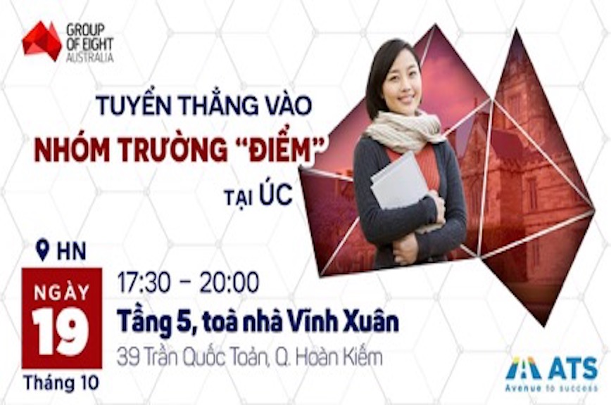 Go8 Mini Fair - Ngày hội du học các trường hàng đầu tại Úc